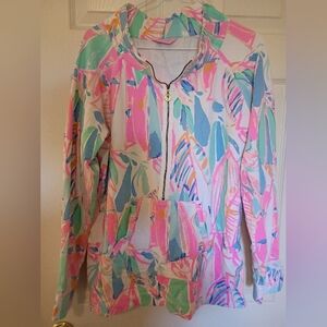 Lilly Pulitzer Popover sz Tag Missing 23" P2P No pilling EUC